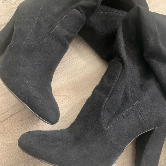 Ivanka Trump above the knees black boots size 5 - Picture 4 of 9